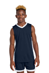Sport-Tek Youth Rival Basketball Rev Jersey