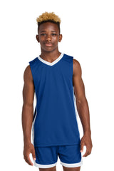 Sport-Tek Youth Rival Basketball Rev Jersey