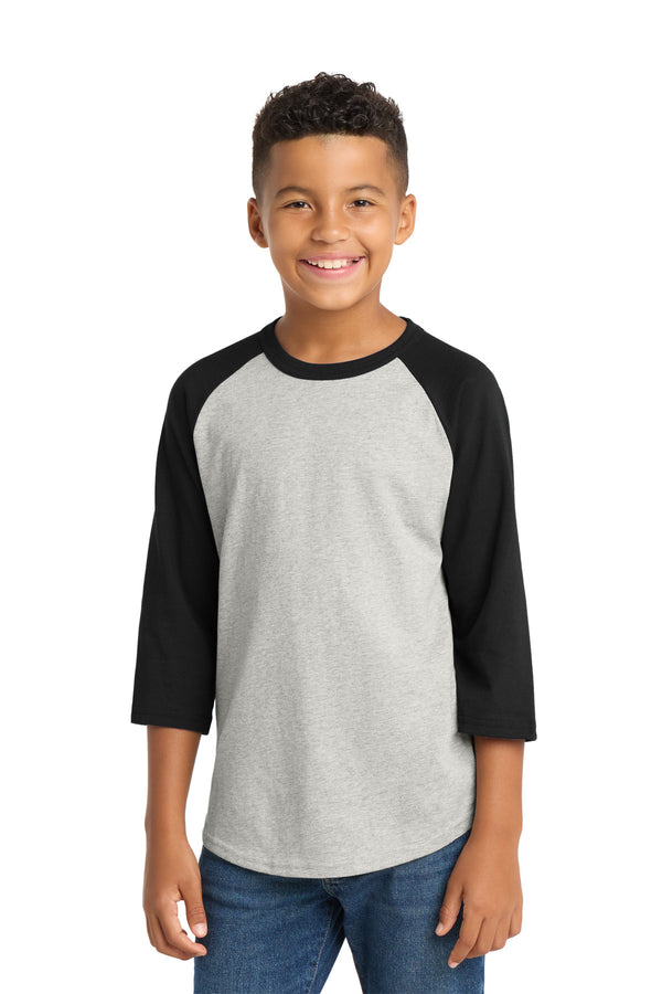 Sport-Tek Youth Colorblock Raglan Jersey