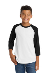 Sport-Tek Youth Colorblock Raglan Jersey