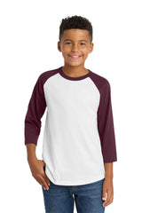 Sport-Tek Youth Colorblock Raglan Jersey