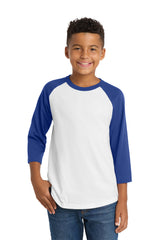 Sport-Tek Youth Colorblock Raglan Jersey