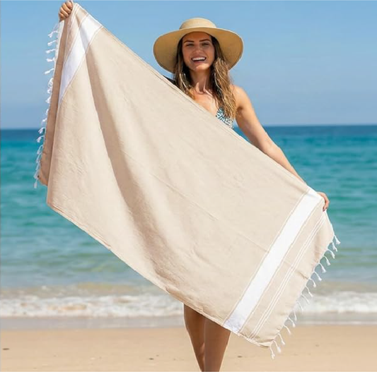 Linen Beach Towel